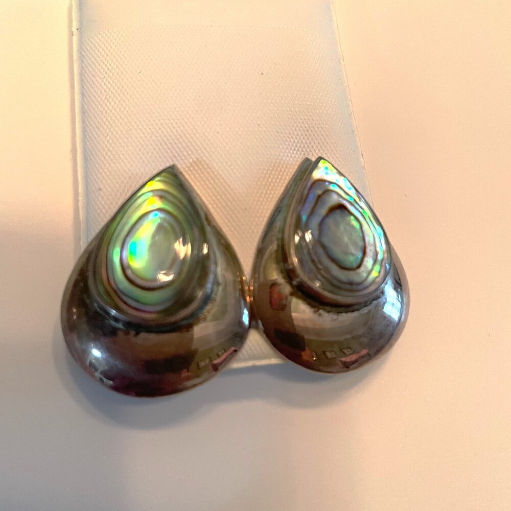 ✨ Elegant Mother of Pearl Teardrop Earrings ✨